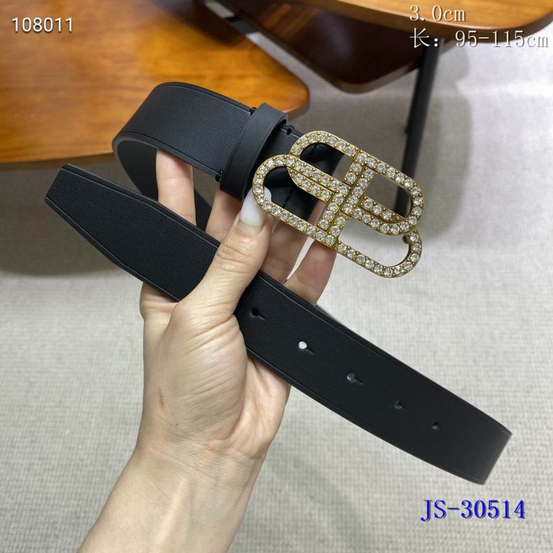 Balenciaga belt 30mmX95-115cm 8L11